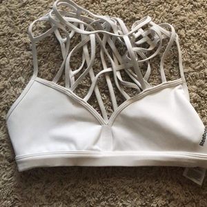 Reebok caged bra